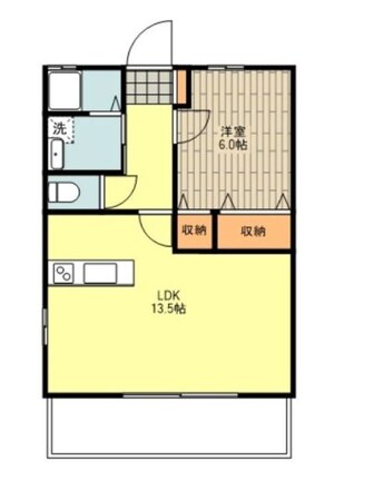 サウスレーブの物件間取画像